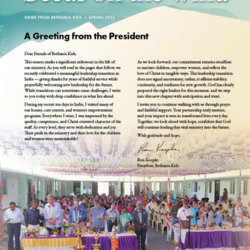 Cover of the Spring 2026 edition of Seeds on the Wind